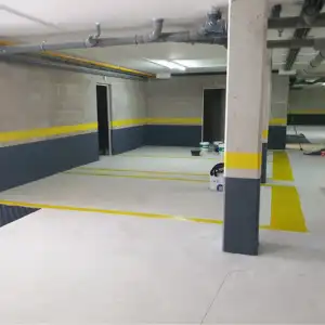 Rehabilitación y pintura de suelo y paredes de garaje en Paseo Constitución Zaragoza